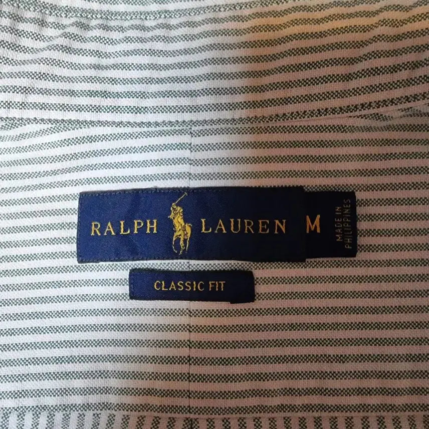 [BUNJANG] Polo Ralph Lauren Striped Oxford Shirt / 폴로 랄프로렌 스트라이프 옥스포드 셔츠