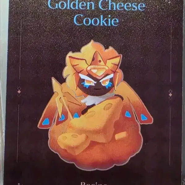 [BUNJANG] Cookie Run Kingdom Gold Cheese Recipe Card / 쿠키런 킹덤 골드치즈 레시피카드