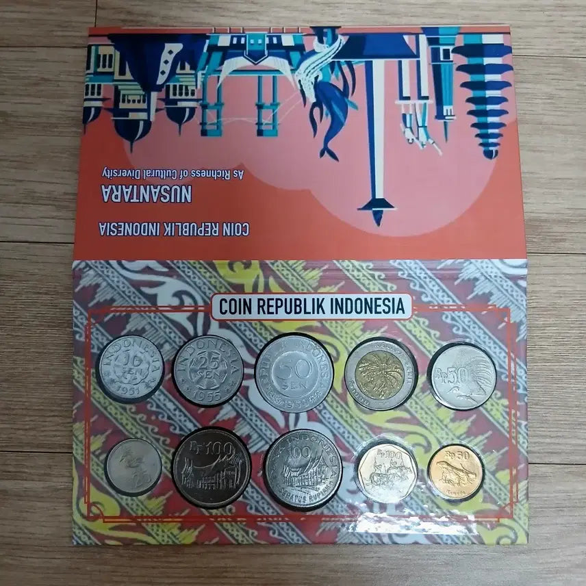 [BUNJANG] Indonesia Commemorative Coin Set / 인도네시아 기념 코인 세트 2