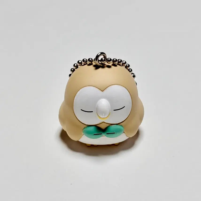 [BUNJANG] Pokemon Pocket Monsters Peaceful Sleep Rowlet Gacha Figure Keychain / 포켓몬 포켓피스 새근새근 나몰빼미 가챠 피규어 키링
