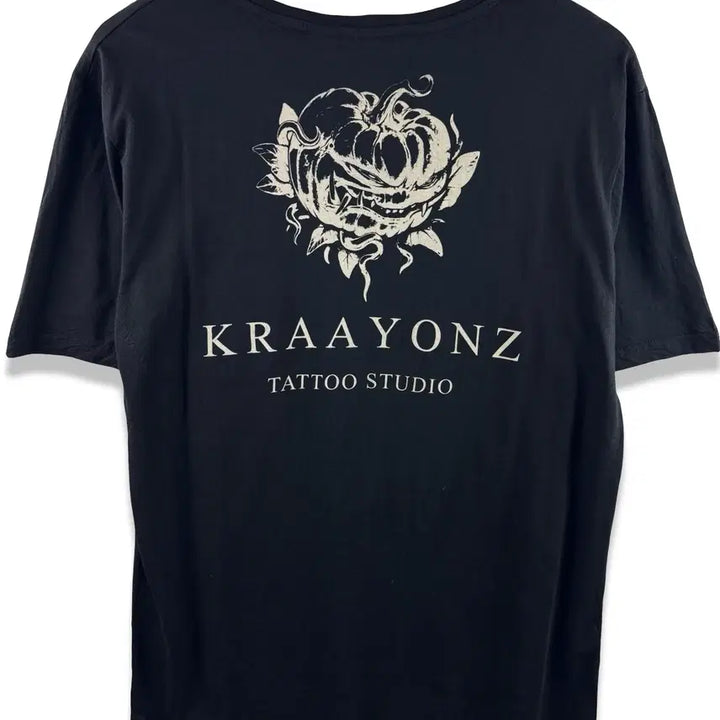 [BUNJANG] Creons Tattoo Studio Tattoo T-Shirt / 크레온즈 타투 스튜디오 타투티셔츠3435