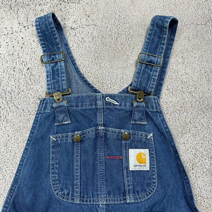[BUNJANG] Carhartt Denim Overalls Dungarees / (바배) 칼하트 데님 오버롤 멜빵 바지