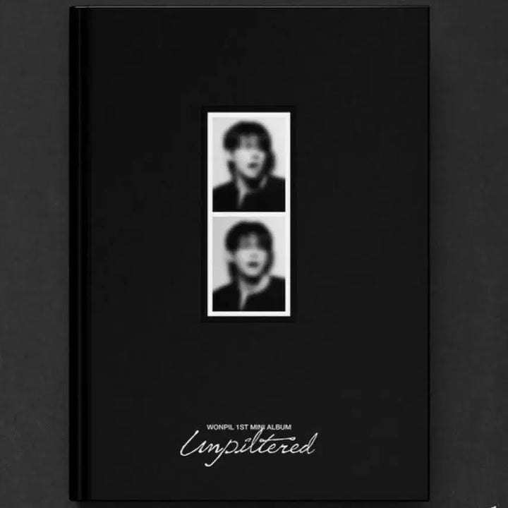 [BUNJANG] DAY6 Wonpil Unpiltered Photobook Ver. Album (Sealed) / 원필 언필터드 Unpiltered 미개봉 앨범 포토북반 2종
