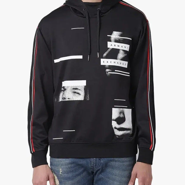 [BUNJANG] AX Armani Exchange Hoodie Jersey Material / AX 아르마니익스체인지 후드티 상태좋음 져지원단