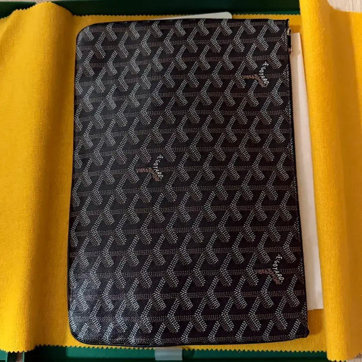[BUNJANG] Goyard 21SS Sena Clutch Bag MM Black / 21SS 고야드 세나 클러치백 MM(블랙블랙)