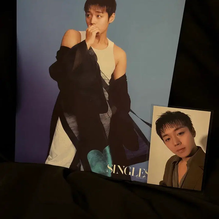 [BUNJANG] Park Ji Hoon Japanese Singles Photocard + Mini Postcard Set / (마지막)박지훈 일본 싱글즈 포카 + 미니 엽서