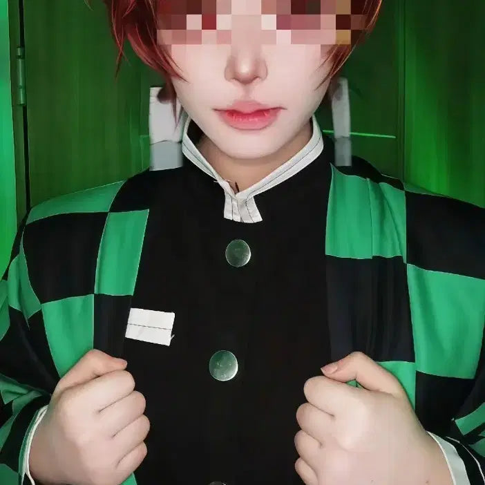 [BUNJANG] Demon Slayer Tanjiro Kamado Cosplay Set / 귀멸의 칼날 탄지로 코스프레 중샵