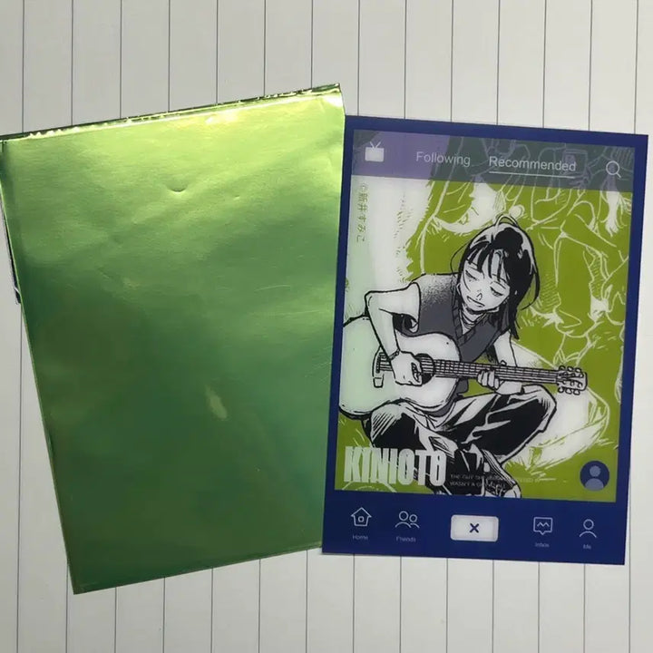 [BUNJANG] If You Were My Boy Pop-Up Clear Card / 신경쓰이는 사람이 남자가 아니었다 팝업 클리어 카드