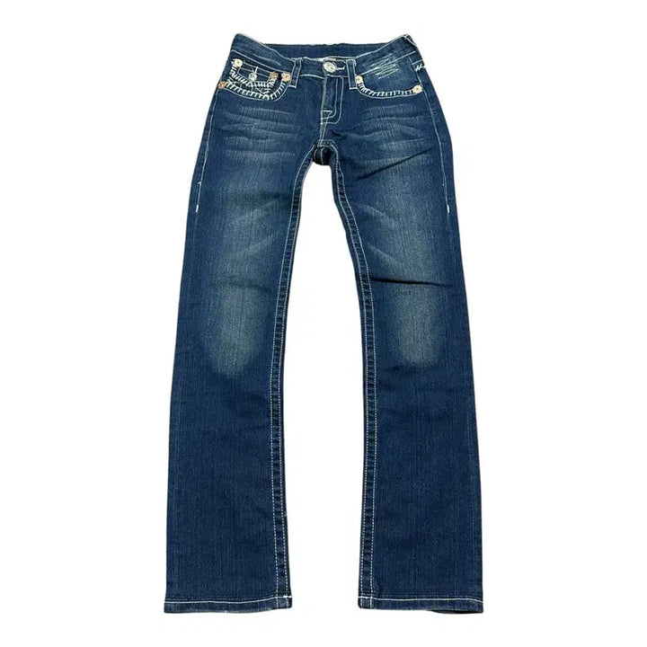 [BUNJANG] True Religion Stitch Denim Pants / (바배) 트루릴리젼 스티치 데님 팬츠