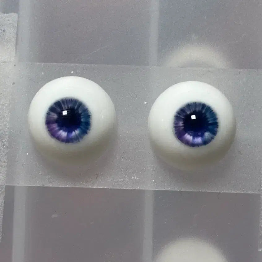 [BUNJANG] 14mm Purple to Deep Blue Gradient Glass Eyes for MSD/USD Dolls / 구체관절인형 안구 14mm msd usd
