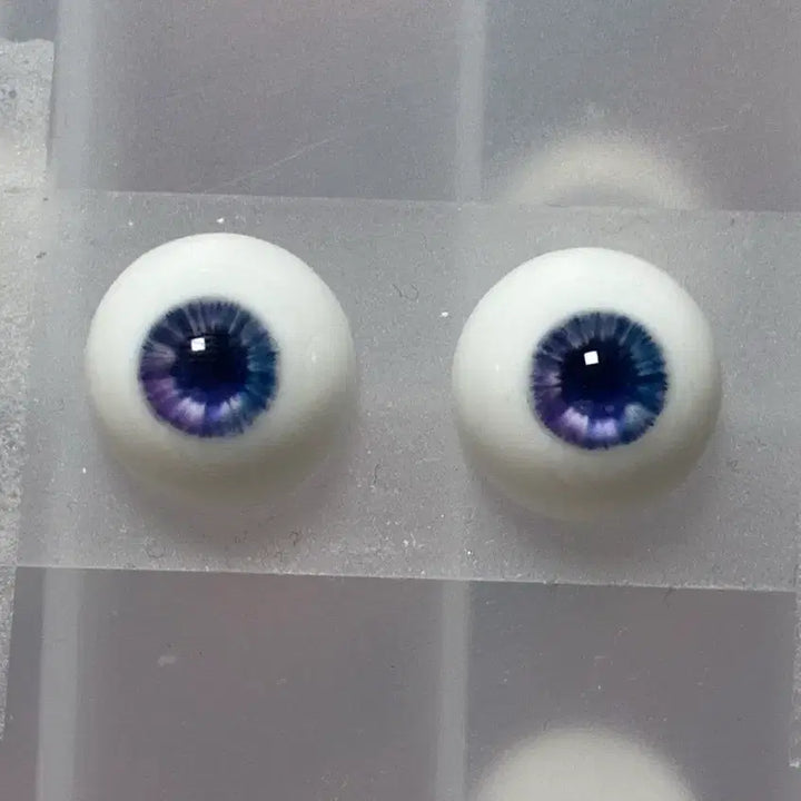 [BUNJANG] 14mm Purple to Deep Blue Gradient Glass Eyes for MSD/USD Dolls / 구체관절인형 안구 14mm msd usd