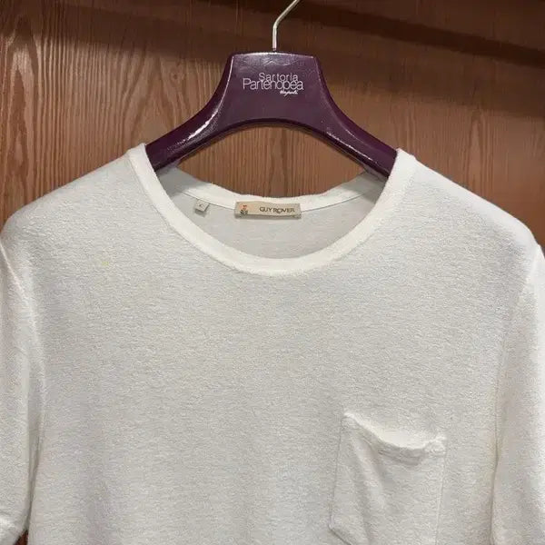 [BUNJANG] Girover Terry Cotton T-Shirt Size 100 White / 기로버 테리코튼 티셔츠 100