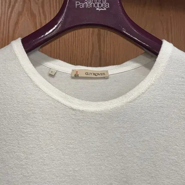 [BUNJANG] Girover Terry Cotton T-Shirt Size 100 White / 기로버 테리코튼 티셔츠 100
