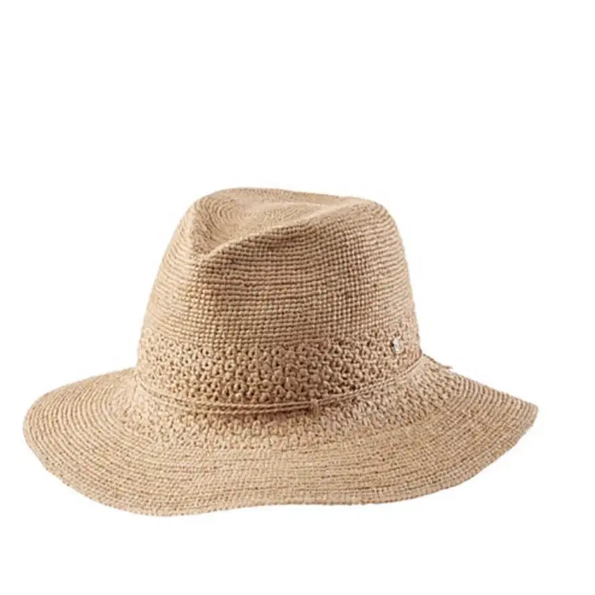 [BUNJANG] Helen Kaminski Raffia Fedora Hat / 헬렌카민스키 페도라 새상품