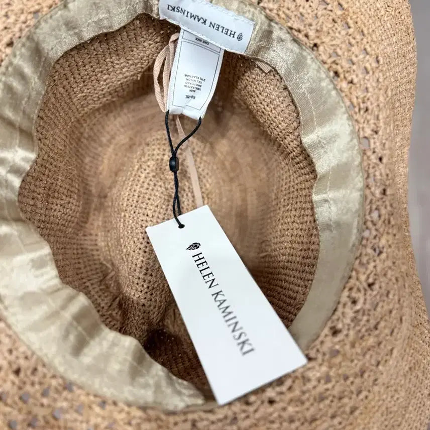 [BUNJANG] Helen Kaminski Raffia Fedora Hat / 헬렌카민스키 페도라 새상품