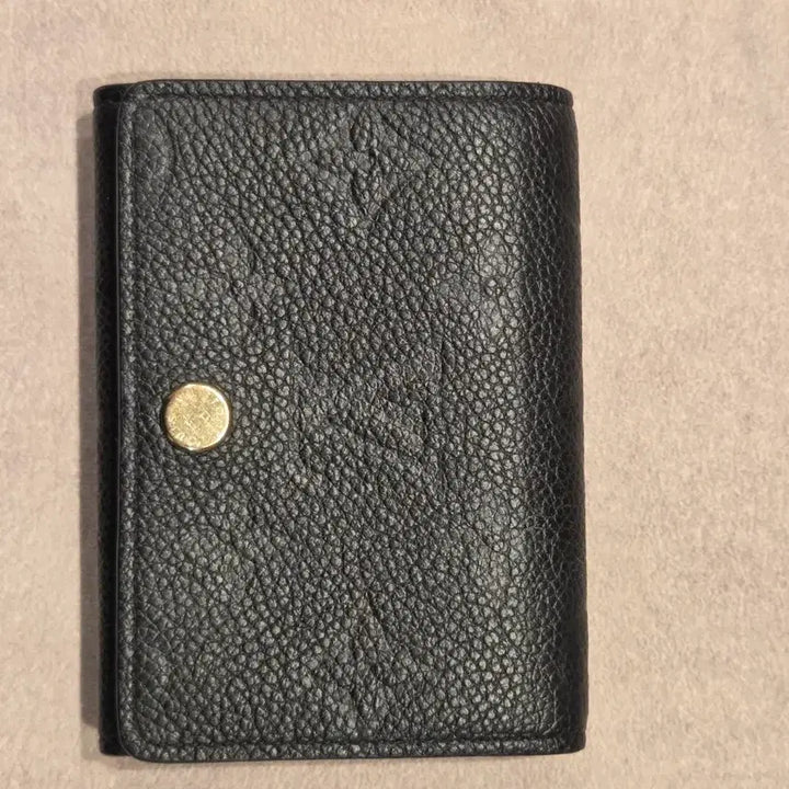 [BUNJANG] Louis Vuitton Rosalie Coin Purse Monogram Empreinte Black / [정품] 루이비통 로잘리 코인 퍼스 앙프레인트 블랙 (단품)