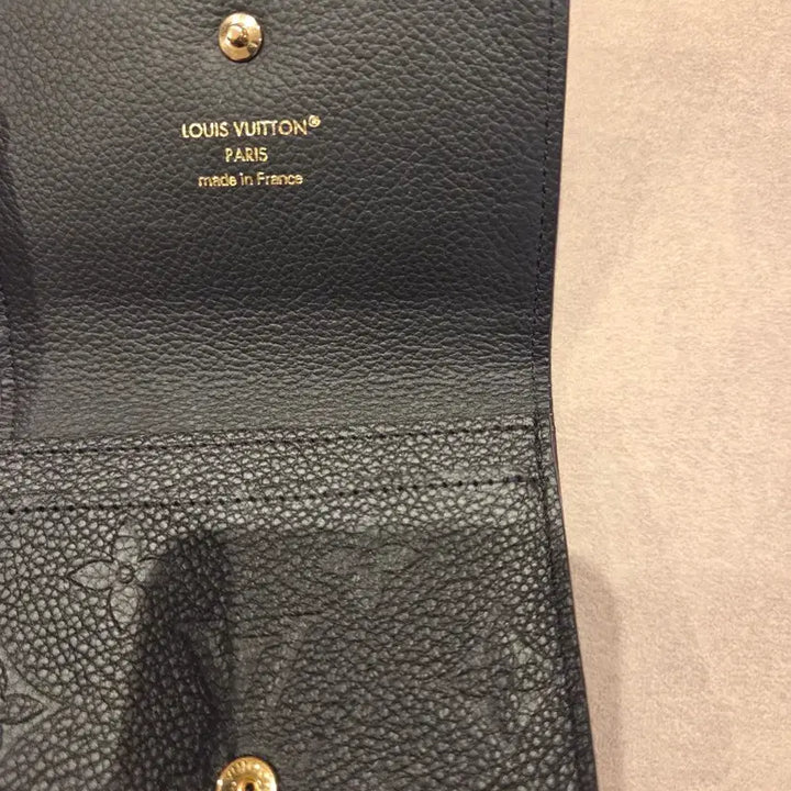 [BUNJANG] Louis Vuitton Rosalie Coin Purse Monogram Empreinte Black / [정품] 루이비통 로잘리 코인 퍼스 앙프레인트 블랙 (단품)