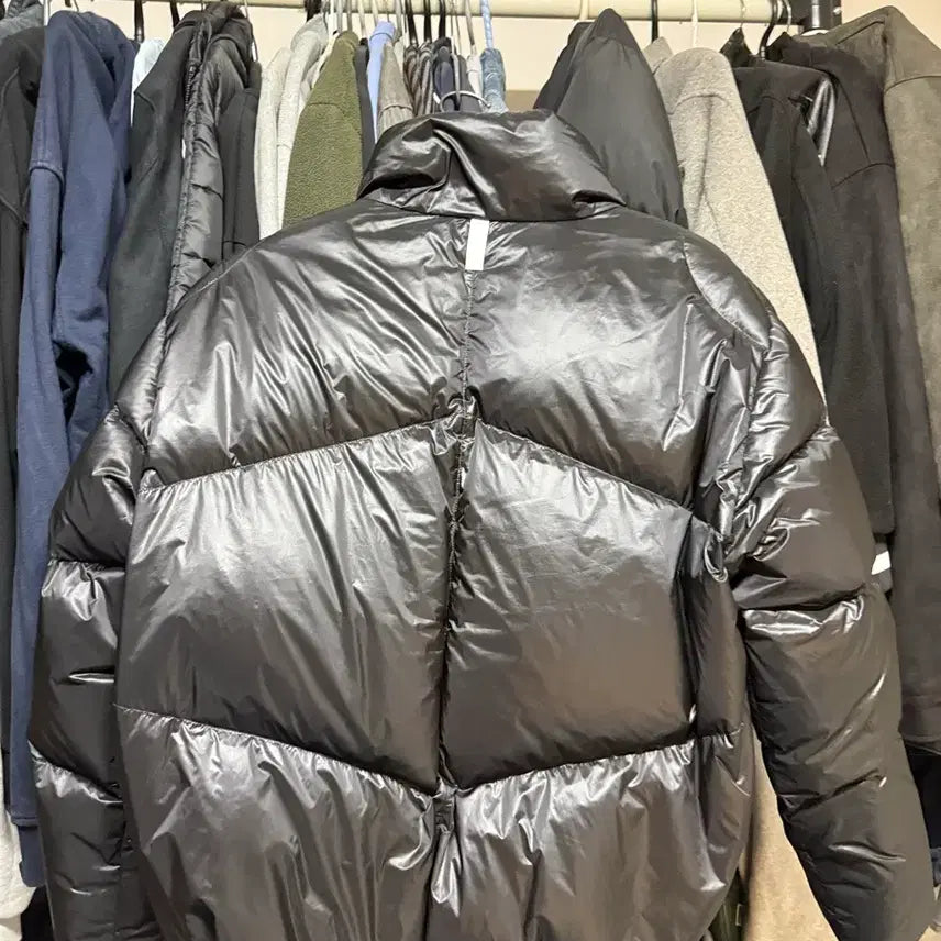 [BUNJANG] NOMANUAL Black Puffer Padding Jacket / 노매뉴얼 블랙 푸퍼 패딩