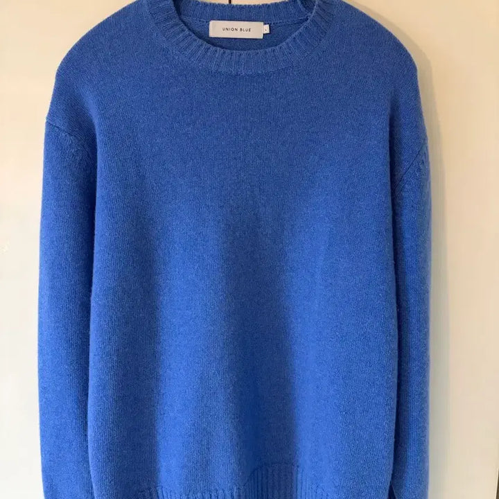 [BUNJANG] Union Blue v2 Cashmere Knit L Size / 유니온블루 v2 캐시미어 니트