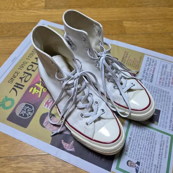 [BUNJANG] Converse Chuck 70 High Top White / 컨버스 척70 하이 화이트 290 / 162056C