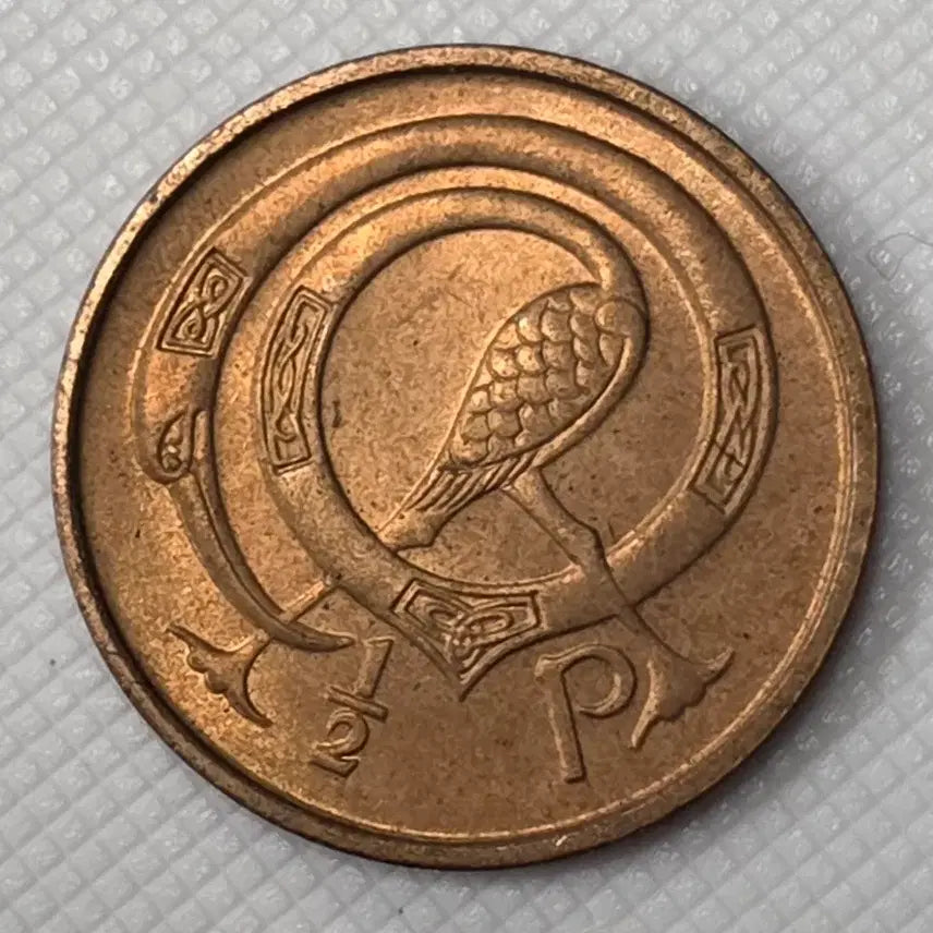 [BUNJANG] Unused Irish Halfpenny Coin / [미사용] 아일랜드 하프페니 동전 zk-3352