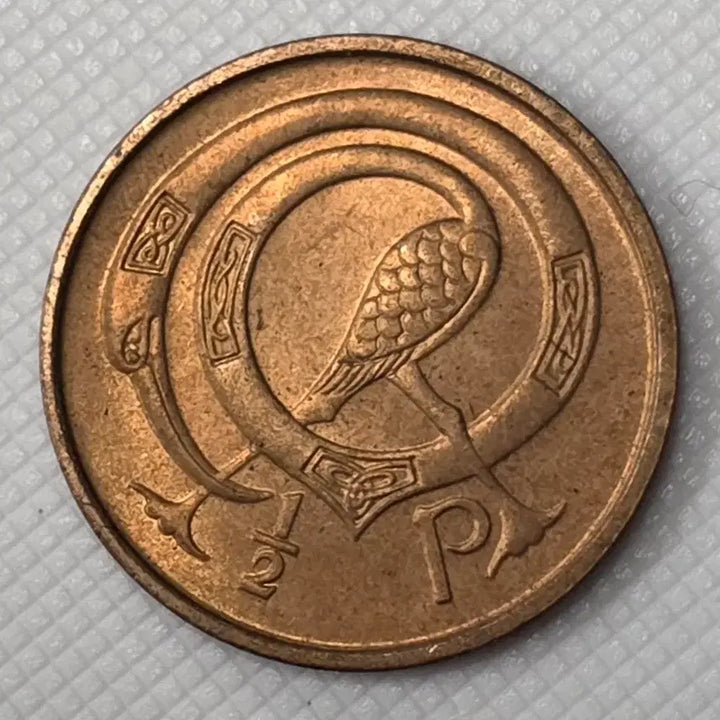 [BUNJANG] Unused Irish Halfpenny Coin / [미사용] 아일랜드 하프페니 동전 zk-3352