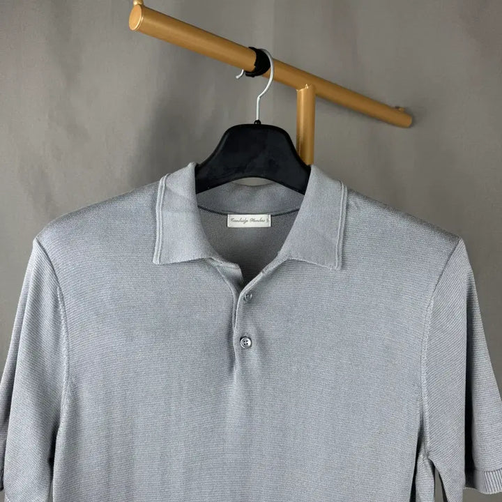 [BUNJANG] Cambridge Members Silk Touch Short Sleeve Knit 105 / 100 ) 캠브리지멤버스 실크터치 반팔 니트