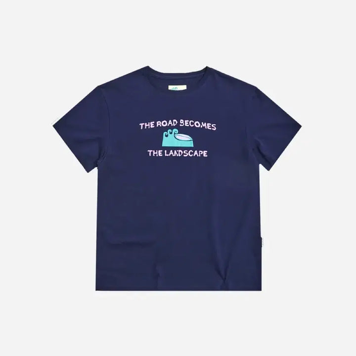 [BUNJANG] 999HUMANITY Surf Half Tee M / 999휴머니티 SURF HALF TEE M