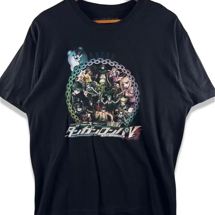 [BUNJANG] New Danganronpa V3 Graphic T-Shirt / 뉴 단간론파 V3 그래픽 티셔츠3438