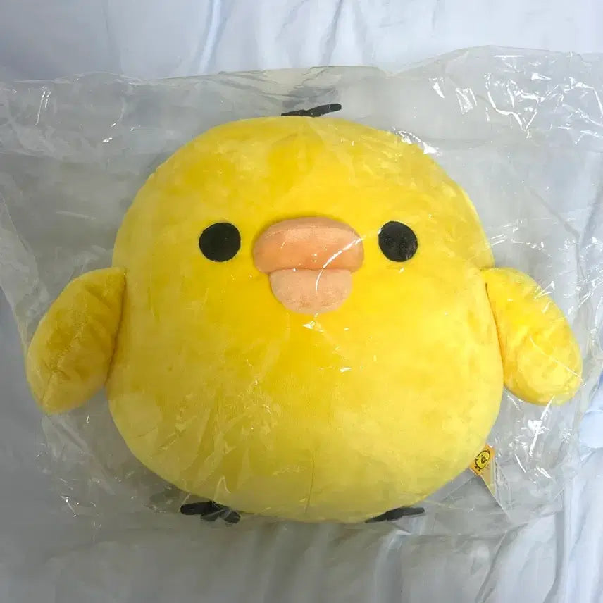 [BUNJANG] San-X Kippy Little Yellow Bird Plush (Sealed) / (미개봉) 산엑스 리락쿠마 키이로이토리 마스코트 쿠션 인형