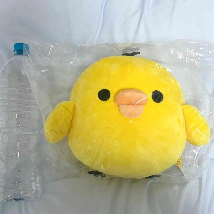 [BUNJANG] San-X Kippy Little Yellow Bird Plush (Sealed) / (미개봉) 산엑스 리락쿠마 키이로이토리 마스코트 쿠션 인형