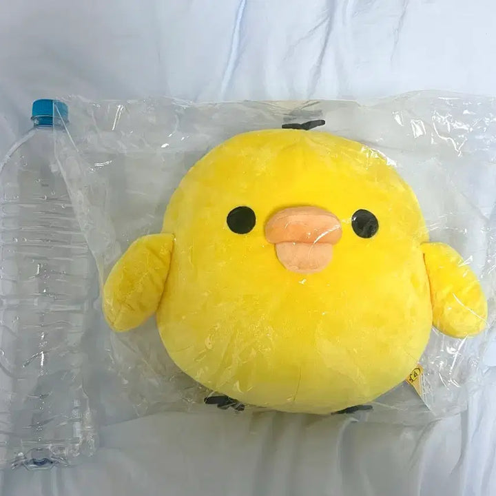 [BUNJANG] San-X Kippy Little Yellow Bird Plush (Sealed) / (미개봉) 산엑스 리락쿠마 키이로이토리 마스코트 쿠션 인형