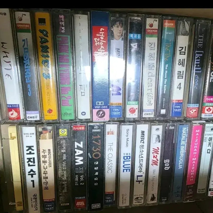 [BUNJANG] 1990s-2000s Cassette Tape Bundle / 카세트테이프 90년대-2000년대 일괄