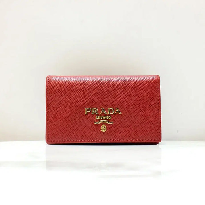 [BUNJANG] Prada Saffiano Card Holder Wallet 1MC122 / [명품다올동래] 프라다 사피아노 카드 홀더 지갑 1MC122