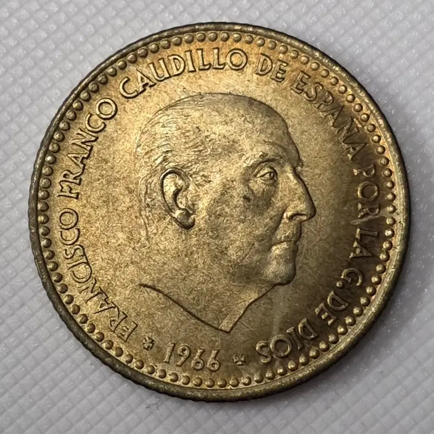 [BUNJANG] Spain 1 Peseta Coin (Unused) / [미사용] 스페인 1페세타 동전 zk-3355