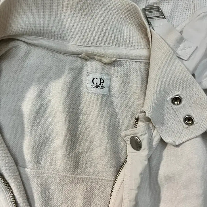 [BUNJANG] CP Company Goggle Jacket White / Cp컴퍼니 고글자켓 화이트