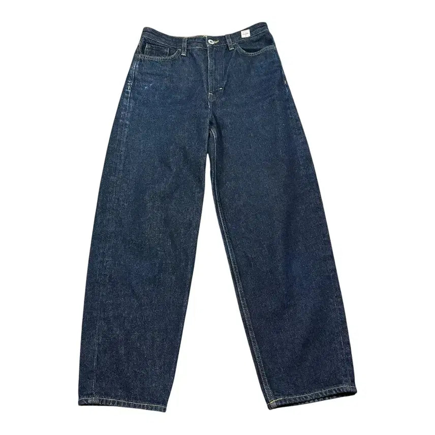 [BUNJANG] COS Tapered High-Rise Dark Wash Denim Pants / (바배) 코스 진청 테이퍼드 하이라이즈 데님 팬츠