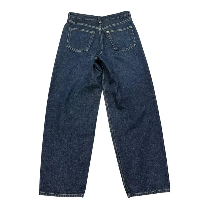 [BUNJANG] COS Tapered High-Rise Dark Wash Denim Pants / (바배) 코스 진청 테이퍼드 하이라이즈 데님 팬츠