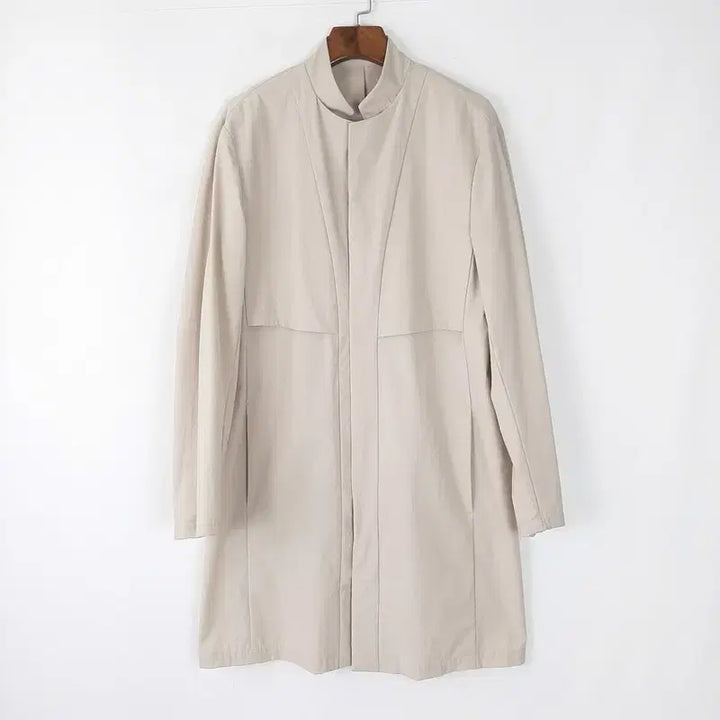 [BUNJANG] Time Homme No Collar Cutout Trench Jacket / 타임옴므 노카라 절개 트렌치자켓  100