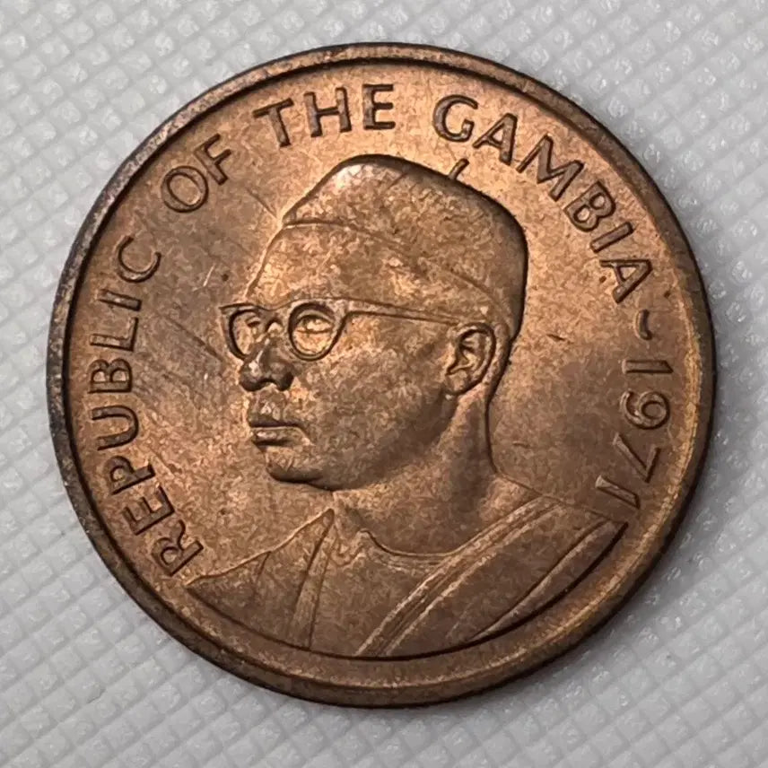 [BUNJANG] Gambia 1 Butut Coin (Unused, Rare) / [미사용] [희귀] 감비아 1부투트 동전 zk-3358