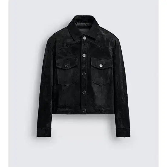 [BUNJANG] Zara Black Suede Jacket XL (105) / 자라 블랙 스웨이드 자켓 xl사이즈(105사이즈) 팝니다
