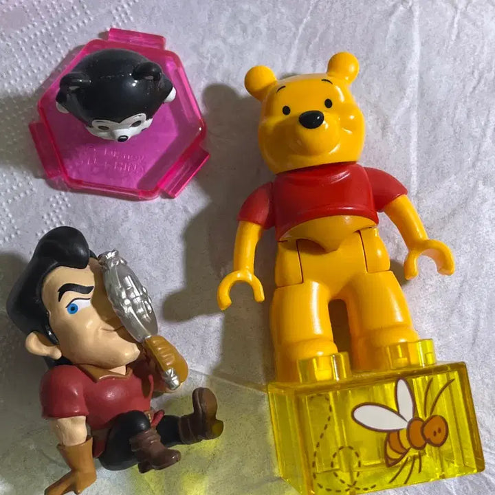 [BUNJANG] Disney Classic Figurine Set - Pooh, Gaston, Pinocchio, Figaro / 디즈니 피규어 고전 세트 푸 미녀와야수 개스톤 피노키오 피가로 일괄