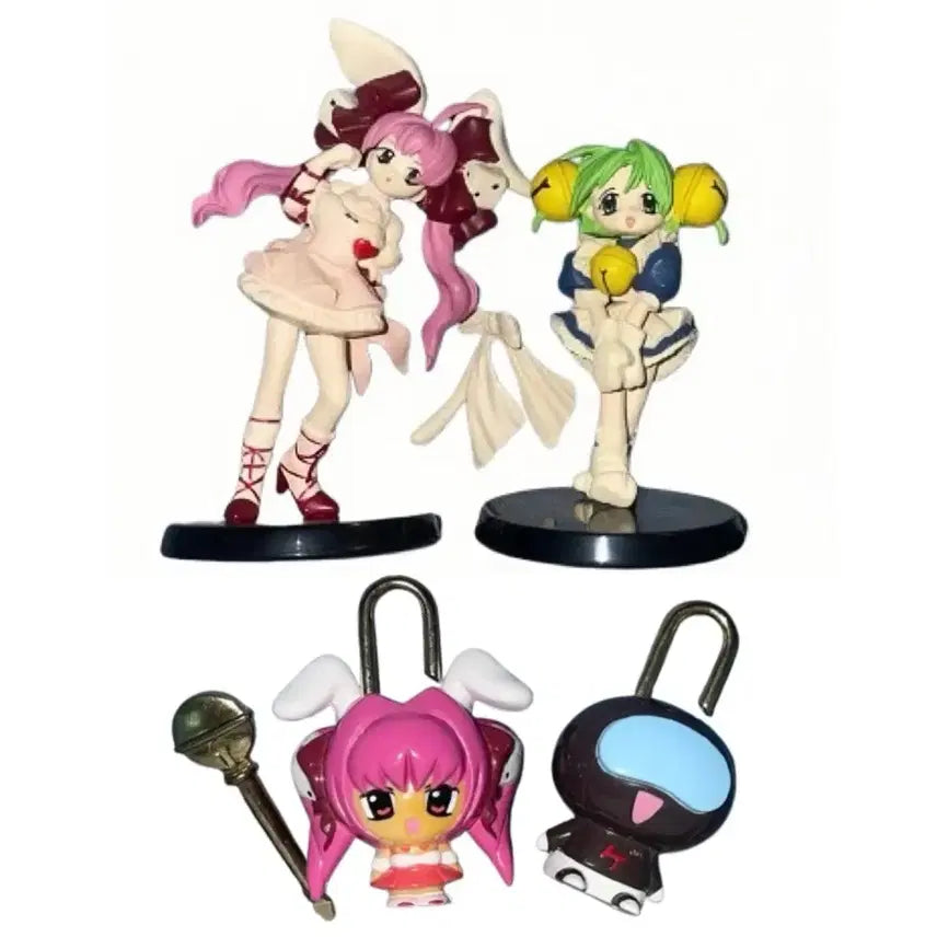 [BUNJANG] Digi-Charat Digi-Co Lock Classic Bishoujo Figure Bundle Set / 급처 이번주까지만) 디지캐럿 디지코 자물쇠 고전 미소녀 피규어 일괄