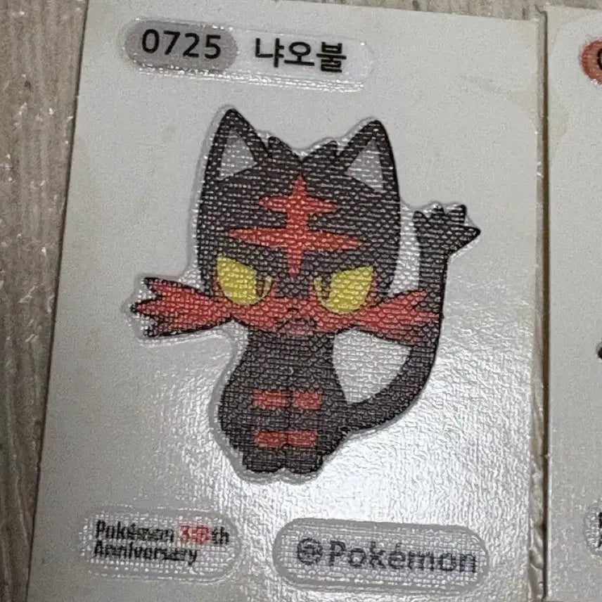 [BUNJANG] Pokemon 30th Anniversary and Other Stickers/Seals / 포켓몬 30주년 외 띠부씰 및 스티커 판매 나몰빼미 나인테일 에브이