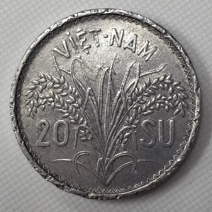 [BUNJANG] 1953 Vietnam 20 Dong Discontinued Coin / [희귀] 1953 베트남 20수 단종 동전 zk-3366