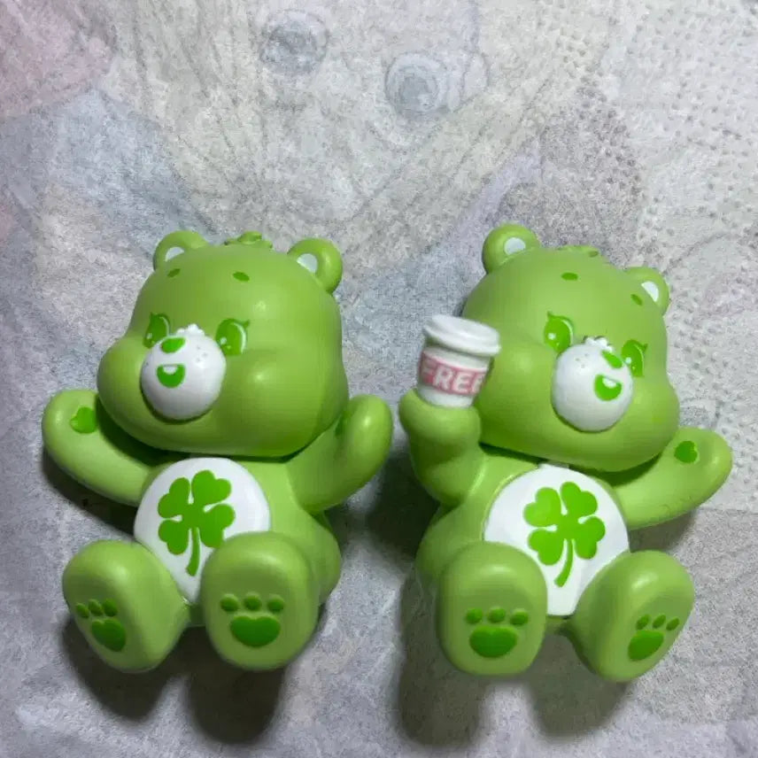 [BUNJANG] Care Bears Good Luck Bear Mini Figure Gacha / 케어베어 굿럭베어 미니 피규어 가챠