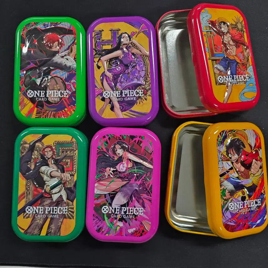 [BUNJANG] One Piece Mini Tin Case Vol. 3 TS-03 Empty Box Set / 원피스 미니 틴케이스 vol.3 TS-03 빈 박스 6종 전종