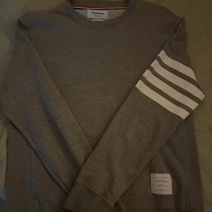 [BUNJANG] Thom Browne Grey Sweatshirt Size 3 / 톰브라운 그레이 맨투맨