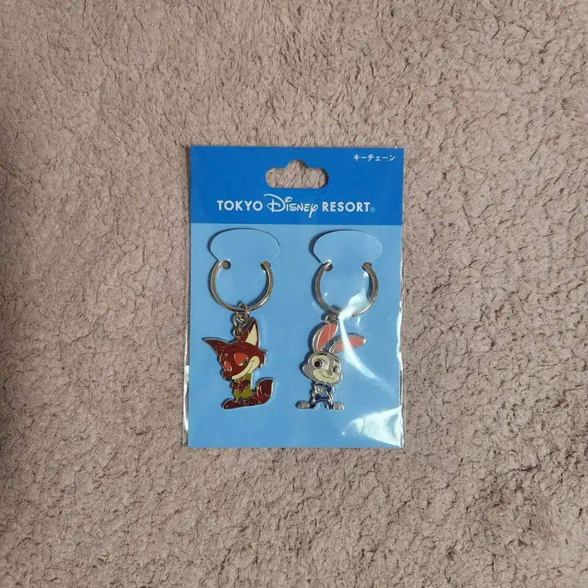 [BUNJANG] Zootopia Nick Judy Keychain Set / GS반값)주토피아 닉 주디 키체인 세트 팝니다.