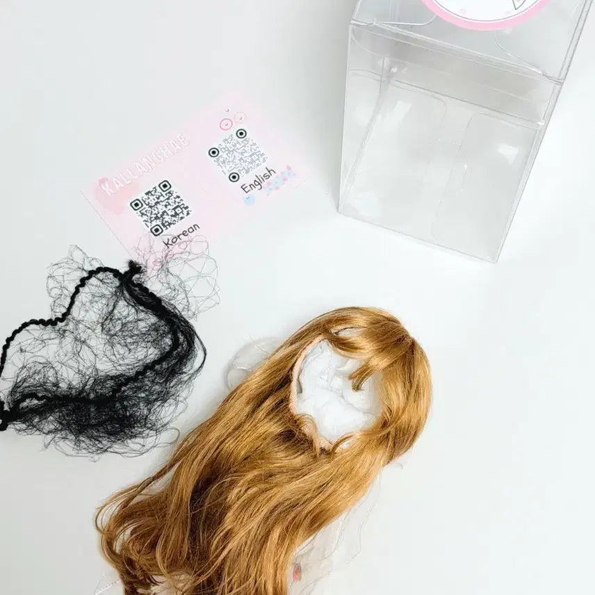 [BUNJANG] Kallanghae Kallanco 6-7 inch USD Wig - Half-Tie Long Curl Hair (May Spring) / 칼랑해 칼랑코에 6-7인치 usd 가발 판매